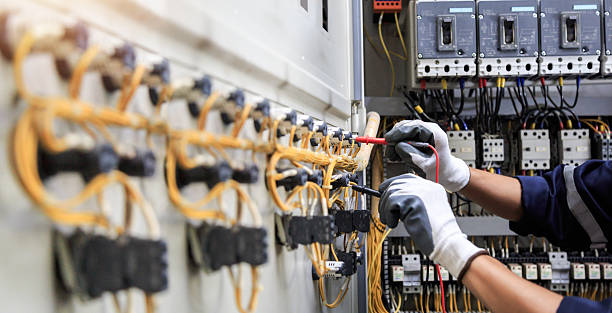 Professional Electrician technician working in Forestville, OH